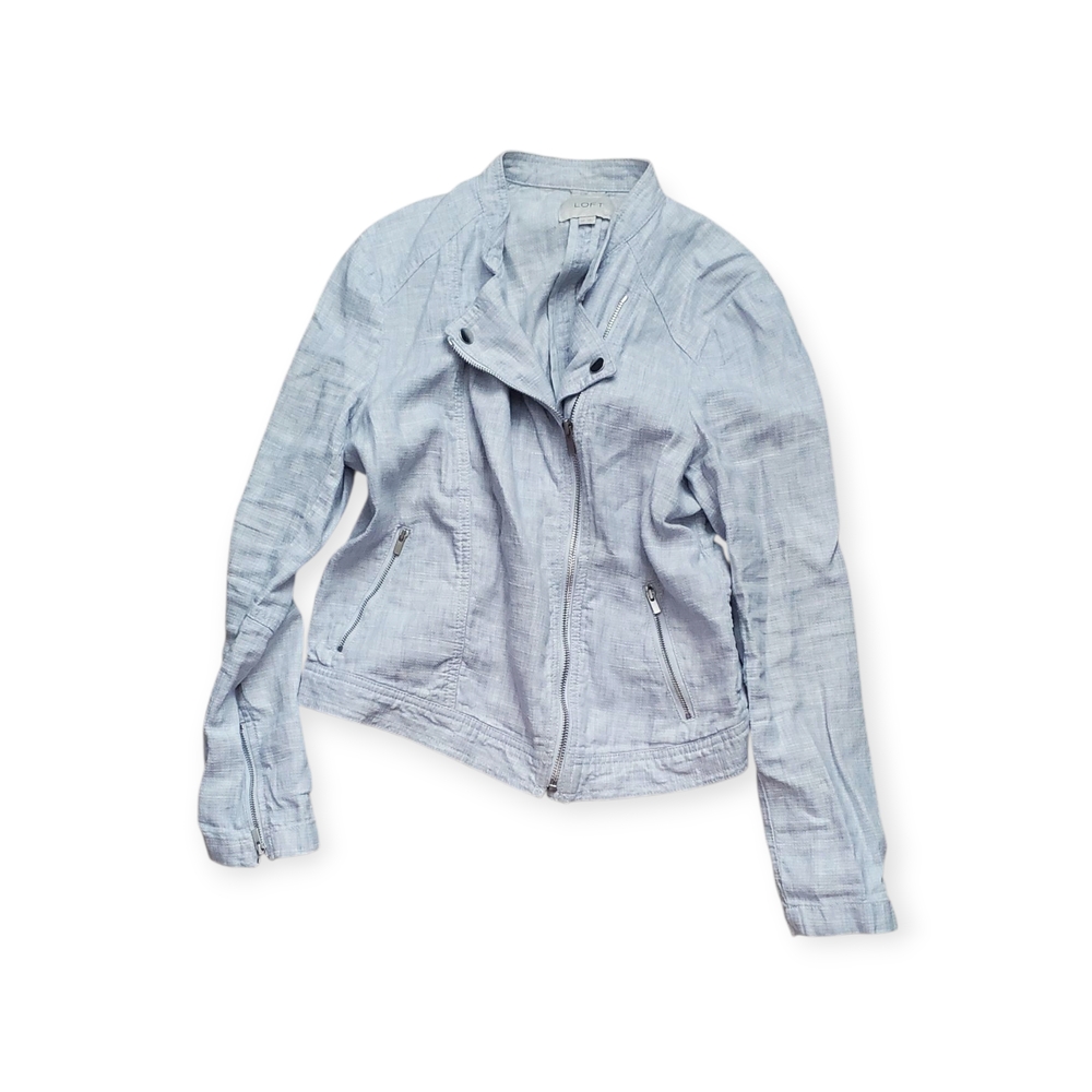 LOFT Soft Blue Jean Jacket